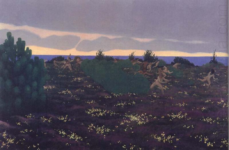 Antique Evening, Felix Vallotton